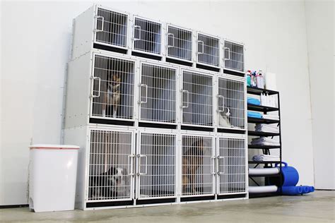 Modular Cages. . Used cage banks for groomers